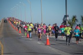 Double Bridge Run Race Day, Saturday Feb. 7, 2015 Pensacola, FL.